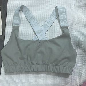 Two different grey FIGS bras !!